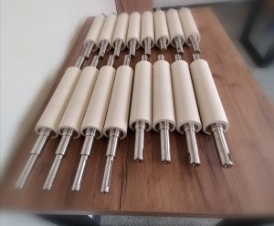 conveyor rolls / rolki gumowane